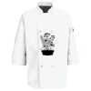 Button Chef Coat with Thermometer Pocket Thumbnail