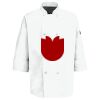 Button Chef Coat with Thermometer Pocket Thumbnail