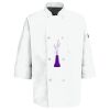 Button Chef Coat with Thermometer Pocket Thumbnail