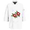 Button Chef Coat with Thermometer Pocket Thumbnail