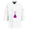 Button Chef Coat with Thermometer Pocket Thumbnail