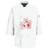 Button Chef Coat with Thermometer Pocket Thumbnail