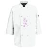 Button Chef Coat with Thermometer Pocket Thumbnail