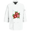 Button Chef Coat with Thermometer Pocket Thumbnail