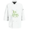 Button Chef Coat with Thermometer Pocket Thumbnail