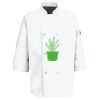 Button Chef Coat with Thermometer Pocket Thumbnail