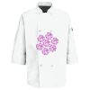 Button Chef Coat with Thermometer Pocket Thumbnail
