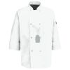 Button Chef Coat with Thermometer Pocket Thumbnail