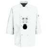Button Chef Coat with Thermometer Pocket Thumbnail