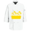 Button Chef Coat with Thermometer Pocket Thumbnail
