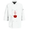Button Chef Coat with Thermometer Pocket Thumbnail