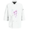 Button Chef Coat with Thermometer Pocket Thumbnail