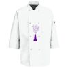 Button Chef Coat with Thermometer Pocket Thumbnail