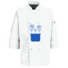 Button Chef Coat with Thermometer Pocket Thumbnail