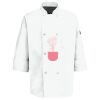 Button Chef Coat with Thermometer Pocket Thumbnail
