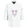 Button Chef Coat with Thermometer Pocket Thumbnail