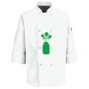 Button Chef Coat with Thermometer Pocket Thumbnail