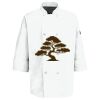 Button Chef Coat with Thermometer Pocket Thumbnail