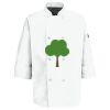 Button Chef Coat with Thermometer Pocket Thumbnail