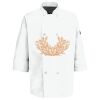 Button Chef Coat with Thermometer Pocket Thumbnail