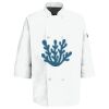 Button Chef Coat with Thermometer Pocket Thumbnail