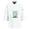 Button Chef Coat with Thermometer Pocket Thumbnail