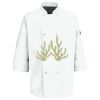 Button Chef Coat with Thermometer Pocket Thumbnail
