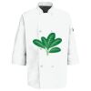 Button Chef Coat with Thermometer Pocket Thumbnail