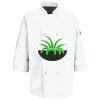 Button Chef Coat with Thermometer Pocket Thumbnail
