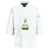 Button Chef Coat with Thermometer Pocket Thumbnail