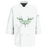 Button Chef Coat with Thermometer Pocket Thumbnail
