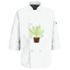 Button Chef Coat with Thermometer Pocket Thumbnail