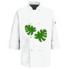 Button Chef Coat with Thermometer Pocket Thumbnail