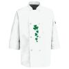 Button Chef Coat with Thermometer Pocket Thumbnail