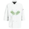 Button Chef Coat with Thermometer Pocket Thumbnail