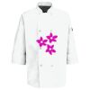 Button Chef Coat with Thermometer Pocket Thumbnail