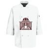 Button Chef Coat with Thermometer Pocket Thumbnail