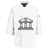 Button Chef Coat with Thermometer Pocket Thumbnail