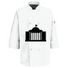 Button Chef Coat with Thermometer Pocket Thumbnail