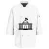 Button Chef Coat with Thermometer Pocket Thumbnail