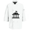 Button Chef Coat with Thermometer Pocket Thumbnail