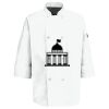 Button Chef Coat with Thermometer Pocket Thumbnail