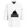 Button Chef Coat with Thermometer Pocket Thumbnail