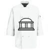 Button Chef Coat with Thermometer Pocket Thumbnail