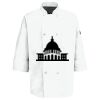Button Chef Coat with Thermometer Pocket Thumbnail