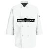 Button Chef Coat with Thermometer Pocket Thumbnail