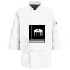 Button Chef Coat with Thermometer Pocket Thumbnail