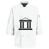 Button Chef Coat with Thermometer Pocket Thumbnail