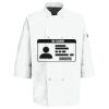 Button Chef Coat with Thermometer Pocket Thumbnail