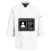 Button Chef Coat with Thermometer Pocket Thumbnail